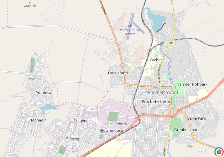Map location of Dassierand
